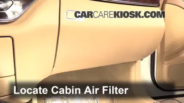 2010 Mercedes-Benz S400 Hybrid 3.5L V6 Filtro de aire (interior) Cambio